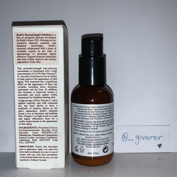 Kiehl’s Powerful Strength Line Reducing Concentrate - Picture 2 of 10